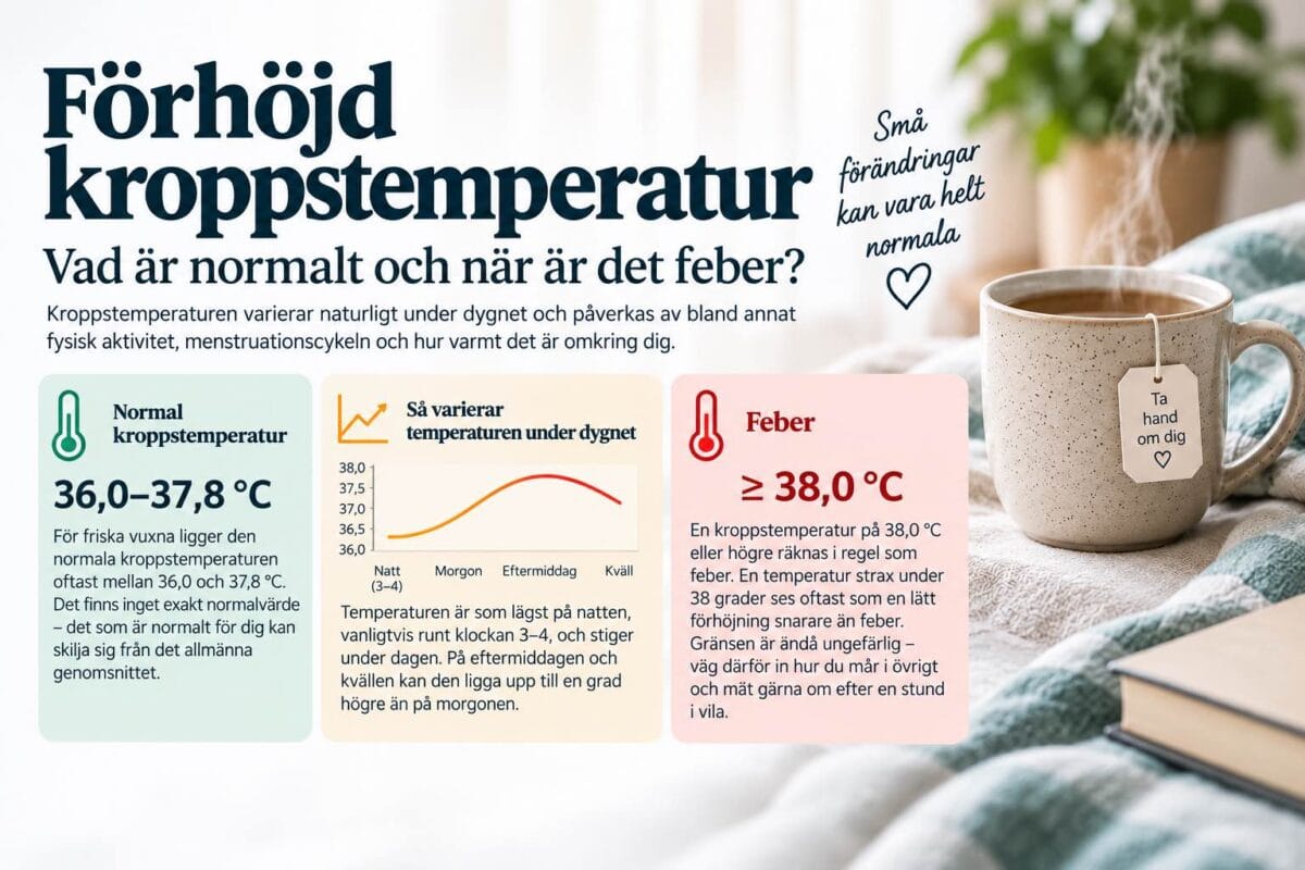Förhöjd kroppstemperatur
